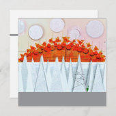 JESSICA ANNE FRANK "WINTER" Thank You Card シーズンカード (正面/裏面)