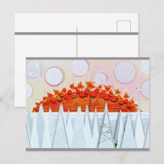 JESSICA ANNE FRANK "WINTER" Thank You Card ポストカード (正面/裏面)