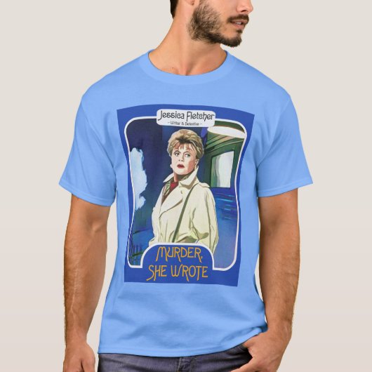 Jessica Fletcherrading Card Murder She Wrote Fan A Tシャツ (正面)