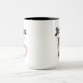 Jessica Loves Coffee Mug マグカップ (中央)