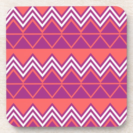 JessicaSuzzetteのAztec Design #6 コースター (正面)