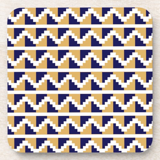 JessicaSuzzetteのAztec Design #8 コースター (正面)
