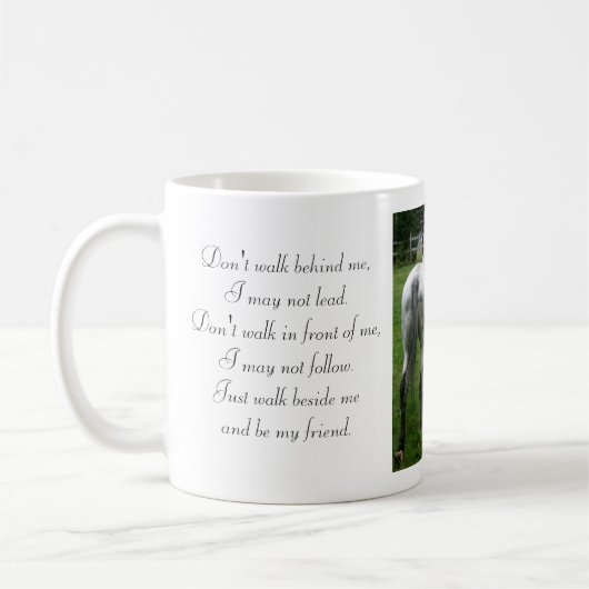 Jessieおよびアンドリュー コーヒーマグカップ (左)