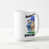 JessieおよびInaのマグ コーヒーマグカップ (正面右)