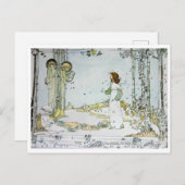 Jessie M. King – 森 ポストカード (正面/裏面)