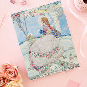 Jessie M. King Oh私の愛は赤いバラのようである ポストカード