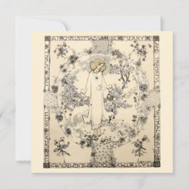 Jessie Marion Kingによるヴィンテージクリスマスグリーティング シーズンカード