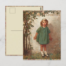Jessie Wilcox Smith "Lucretia" Little Girl ポストカード