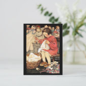 Jessie Wilcox Smith "The Little Busy Bee" ポストカード (スタンド正面)