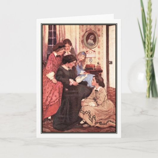 Jessie Willcoxスミス-小さい女性の新刊書スキャン カード (正面)