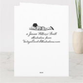 Jessie Willcoxスミス-小さい女性 カード (裏面)