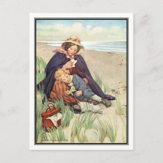 Jessie Willcox Smith – シーサイド ポストカード (正面)