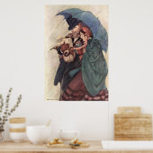 Jessie Willcox Smith – ジョー教授とバイエル教授 ポスター (キッチン)