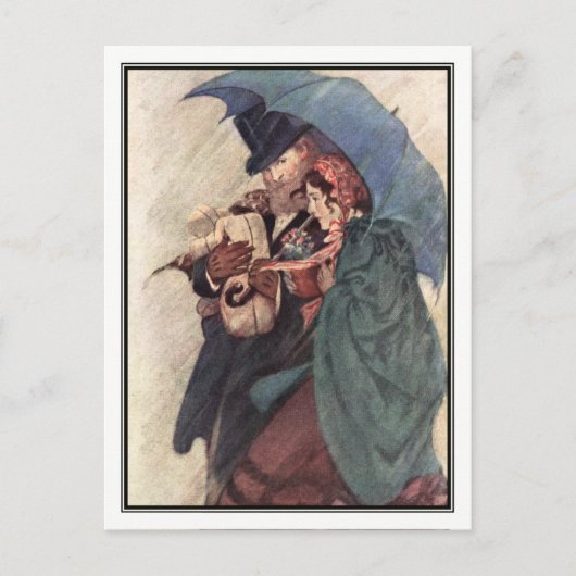 Jessie Willcox Smith – ジョー教授とバイエル教授 ポストカード (正面)