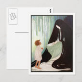 Jessie Willcox Smith – ダイヤモンドと北風 ポストカード (正面/裏面)