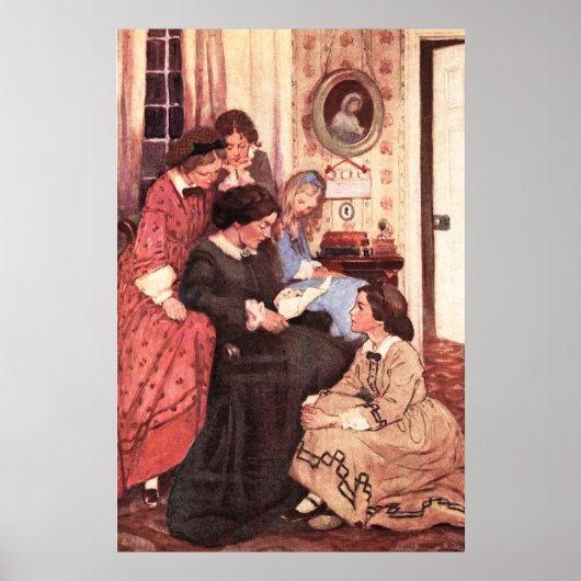 Jessie Willcox Smith – 手紙 ポスター (正面)