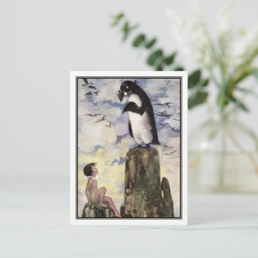 Jessie Willcox Smith – 水ベビー ポストカード (スタンド正面)