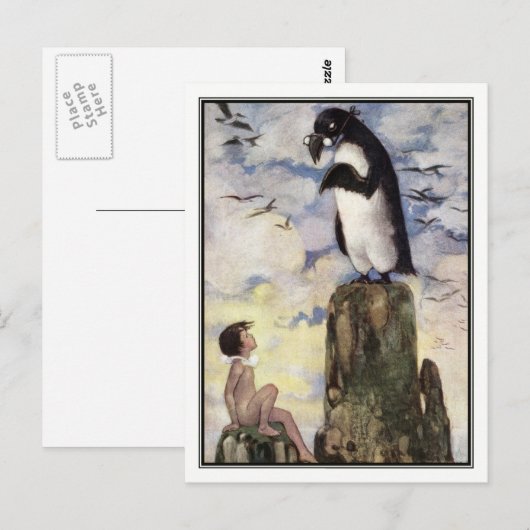 Jessie Willcox Smith – 水ベビー ポストカード (正面/裏面)