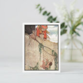 Jessie Willcox Smith – 水ベビー ポストカード (スタンド正面)