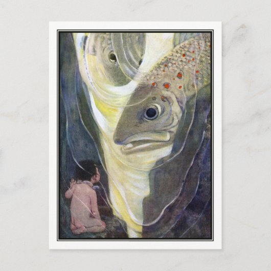 Jessie Willcox Smith – 水ベビー ポストカード (正面)