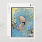 Jessie Willcox Smith – 水ベビー ポストカード (正面/裏面)