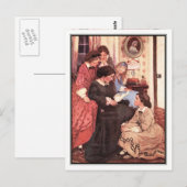 Jessie Willcox Smith - Little Women ポストカード (正面/裏面)