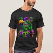 Jester Saying Six Seven 67 6 7 Meme Mardi Gras Fat Tシャツ (正面)
