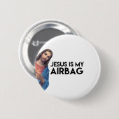 Jesuis is my Airbag 缶バッジ (正面&裏面)