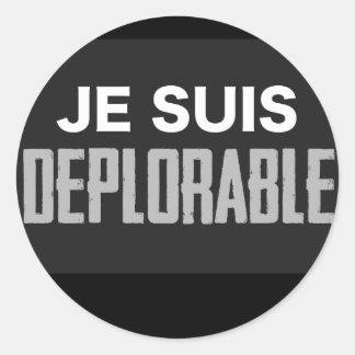 JeSuisDeplorable ラウンドシール