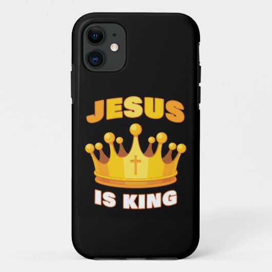 JESUSは王である – 子供と家族クリスチャンの信仰 Case-Mate iPhoneケース (裏面)
