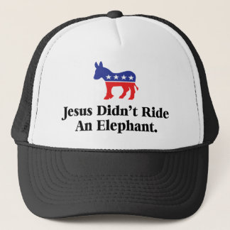 Jesusは象に乗らなかった - 民主党 キャップ
