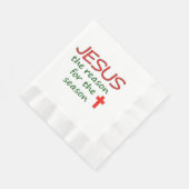 JESUSシーズンの理由 縁ありランチョンナプキン (角)