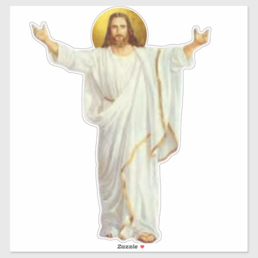 JESUS宗教的なカスタムビニールシール シール (シート)