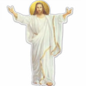 JESUS宗教的なカスタムビニールシール シール (正面)