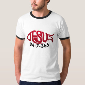 Jesus24-7-365 Tシャツ