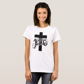 "JESUS" クリスチャンメンズTシャツ Tシャツ (正面フル)