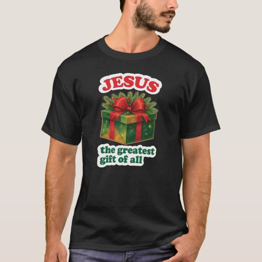 JESUS – クリスマス Tシャツ (正面)