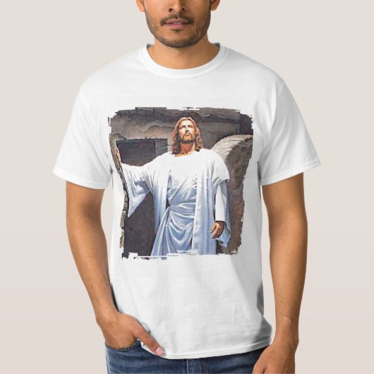 Jesus グランジ 4 Tシャツ (正面)