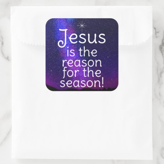 Jesus スクエアシール (バッグ)