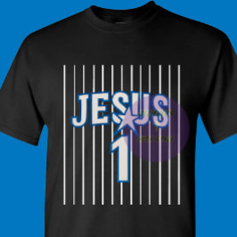 JESUS - スポーツ1 - キリスト教 Tシャツ