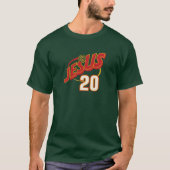 JESUS - スポーツ20 - キリスト教 Tシャツ (正面)