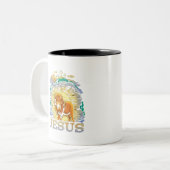 Jesus ツートーンマグカップ (正面左)
