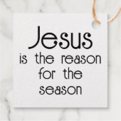 Jesus フェイバータグ (裏面)