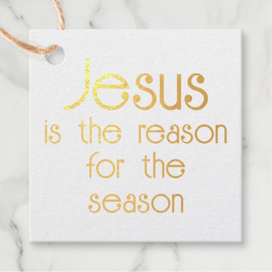 Jesus フェイバータグ (正面)