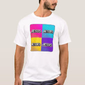 JESUS - フォー・スクエア Tシャツ (正面)