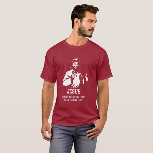 JESUS -救あなたの魂 Tシャツ (正面フル)