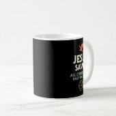 Jesus 救 DM Dragon D20サイコロズギフトRPGロールプレイ コーヒーマグカップ (正面右)