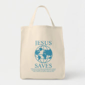 Jesus 救 Graphic 90's トートバッグ (正面)