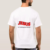 JESUS – 誰もが認めるボス Tシャツ (裏面)