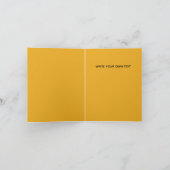 Jesus 賛美 African Greeting CardによるBy Jesus African サンキューカード (内部)